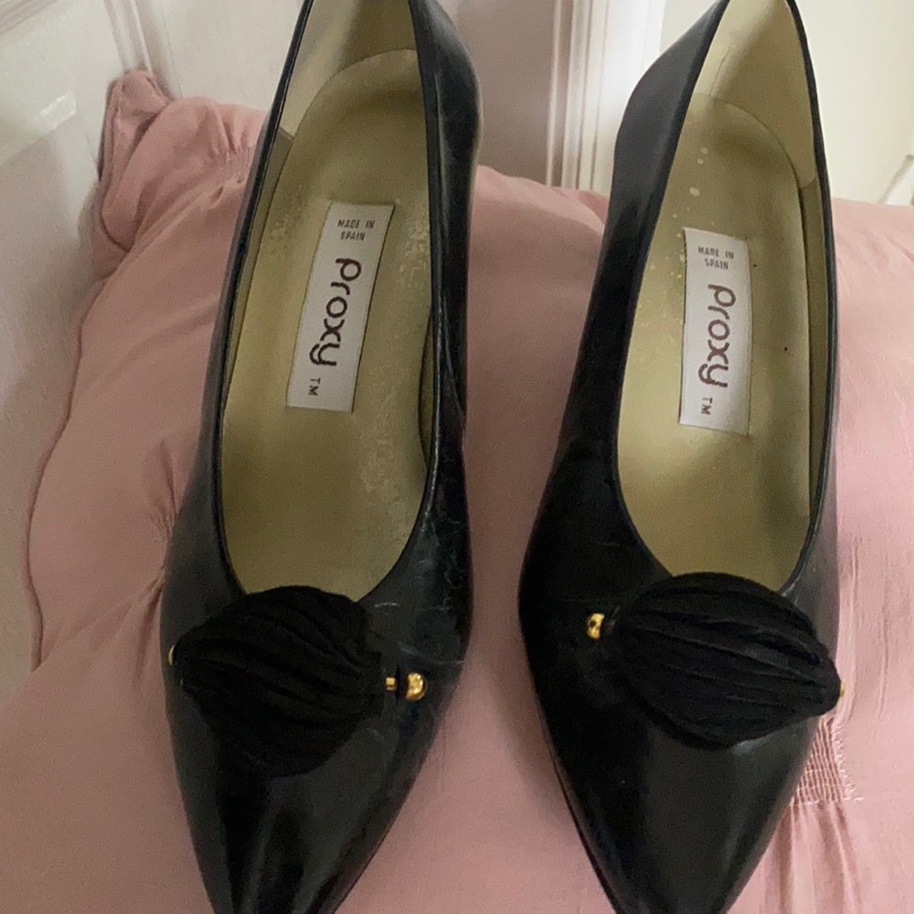 Black proxy heels